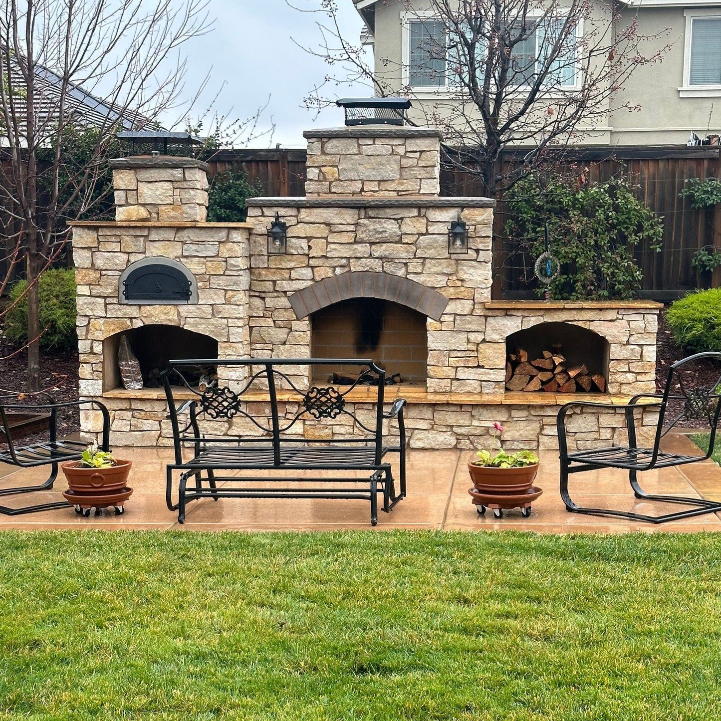 Chicago Brick Oven: CBO-500 DIY Wood Fired Build-In Pizza Oven Kit - 27" X 22" COOKING SURFACE