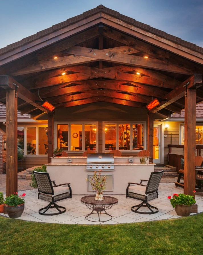 Outdoor Patio Ceiling hanged 3000 Watts black bromic tungsten smart-heat electric heater