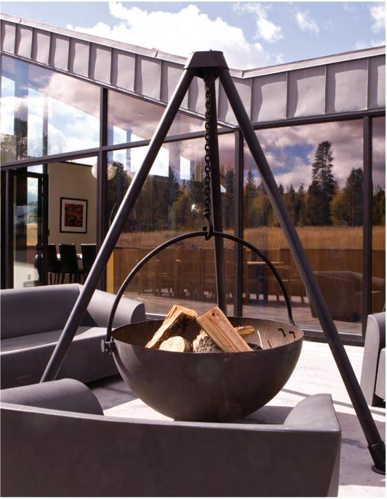 The cowboy Cauldron Wood Burning outdoor Fire Pit is one of the most beautiful and authentic hand made firepits you can purchase. Made in America these are made to last with great quality and a country style. this firepit you can move anywhere. Similar to the smokeless firepit