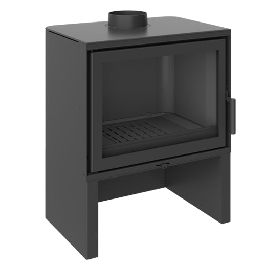 KFD Cube by DORAKO STO M14 Wood Burning Fireplace – Smokey