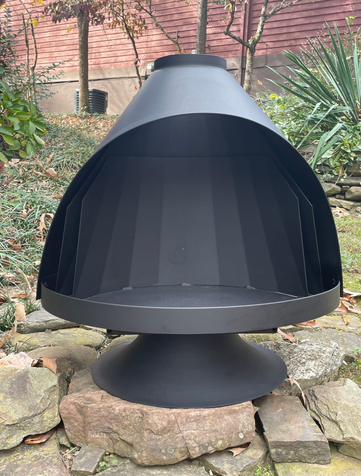 Malm 34” Zircon Freestanding Wood Burning Fireplace