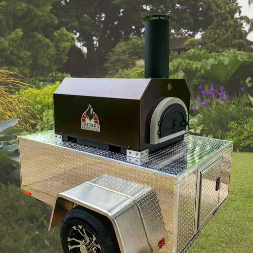 CBO 750 Tailgater Wood Fired Pizza Oven - Ready To Go 38" X 28" cooking surface