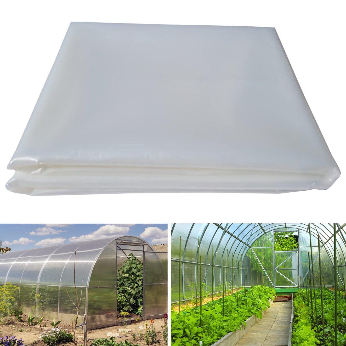 Griffin Sunmaster - 6 mil 4 year Clear UV Resistant Polythene Greenhouse Film