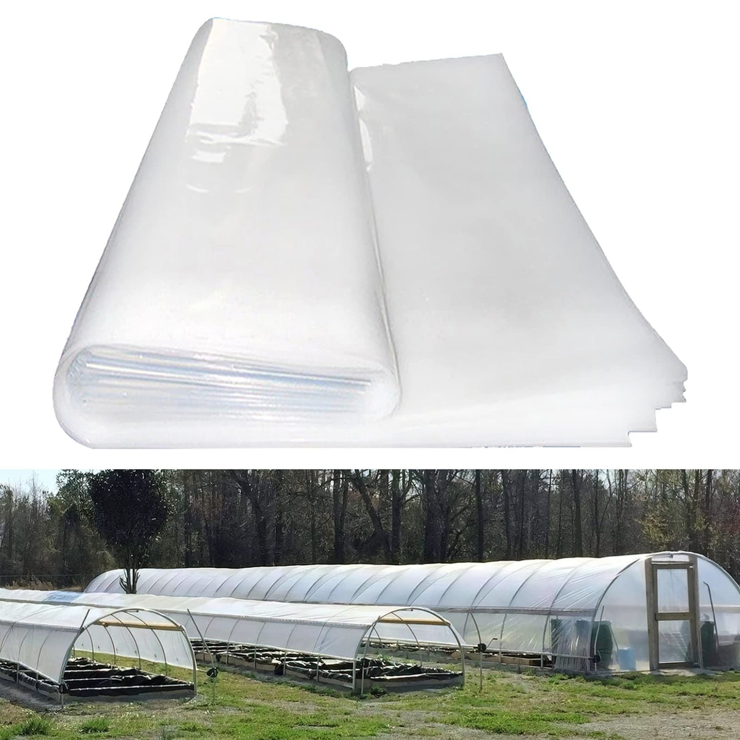 Griffin Sunmaster - 6 mil 4 year Clear UV Resistant Polythene Greenhouse Film