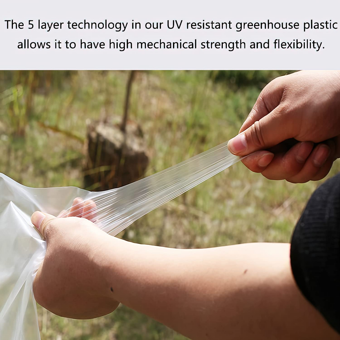 Griffin Tufflite IV - Clear 6 mil UV Protected Greenhouse Film