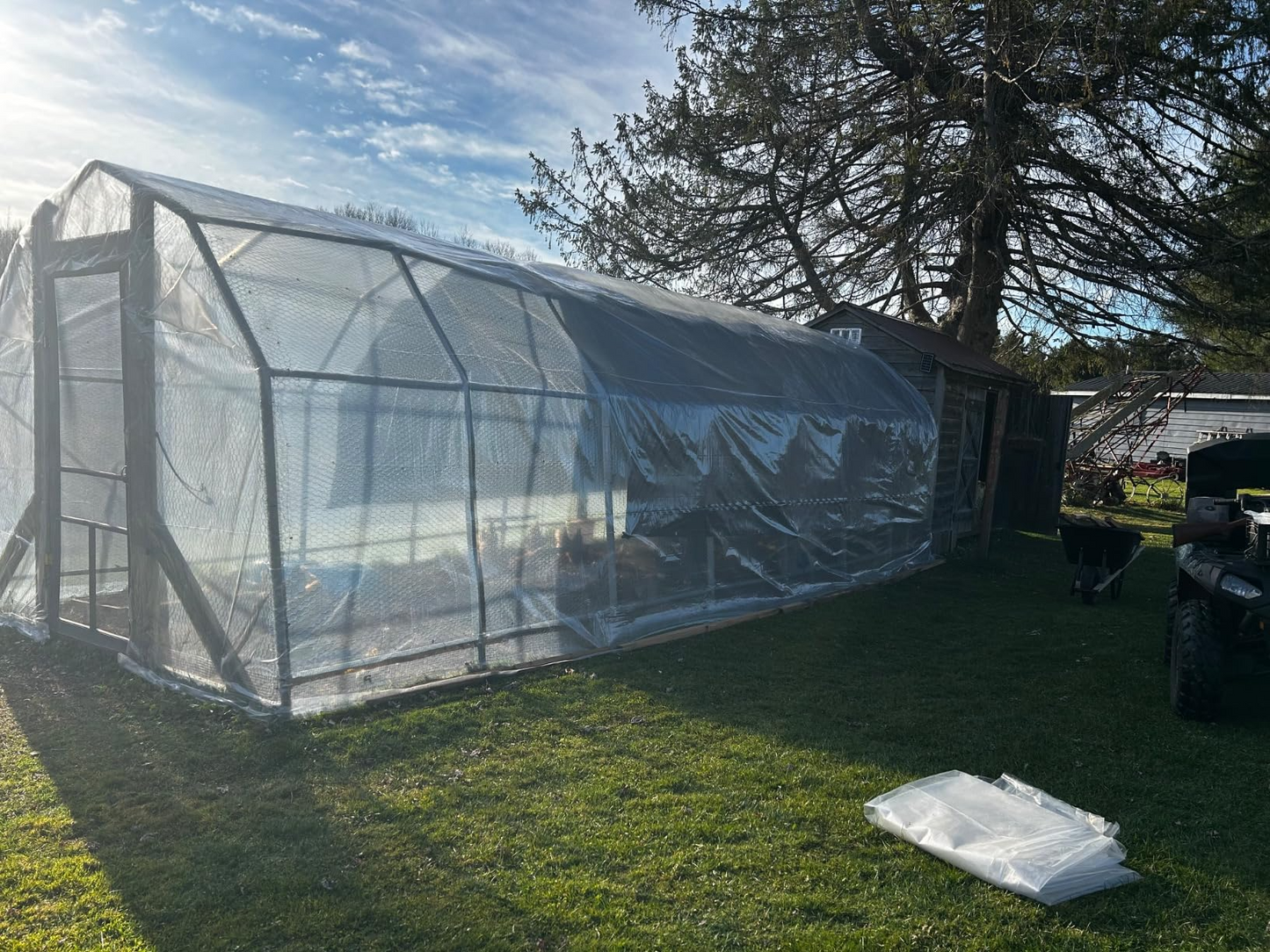 Griffin Sunmaster - 6 mil 4 year Clear UV Resistant Polythene Greenhouse Film