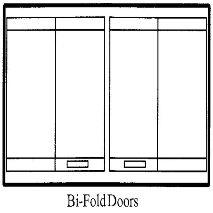 Montigo Wildfire Black Bi-Fold Door w/Wood handles Fireplace Accessories