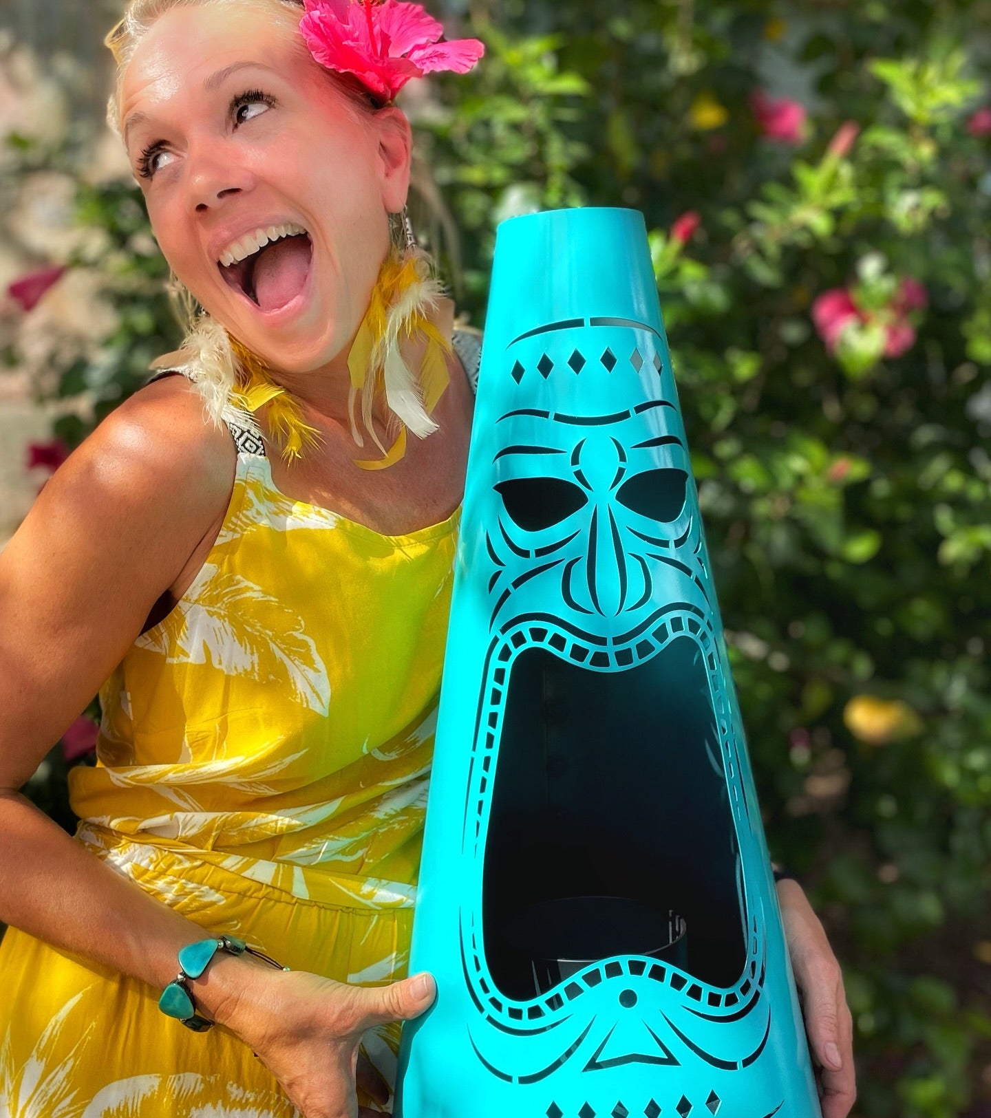 Modfire SHAG Series Mini-Tiki Fireplace - "Limited Edition" Tikifire Modern Fireplace