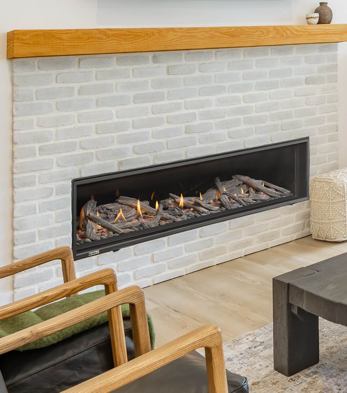 DELRAY LINEAR DRL7213 DelRay Linear Fireplace