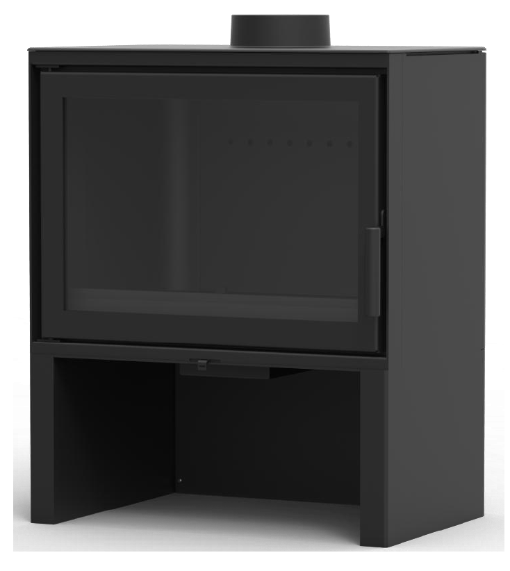 Dorako Box Style STUV style Wood Stove is a beautiful mix of sleek scandinavian style with a modern sleek design this