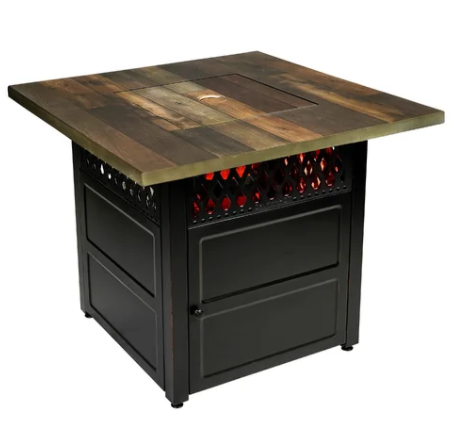 Award Winning propane patio fire table economy heater
