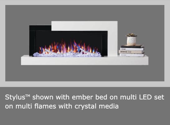 Napoleon® Stylus Wall Mount Electric Fireplace