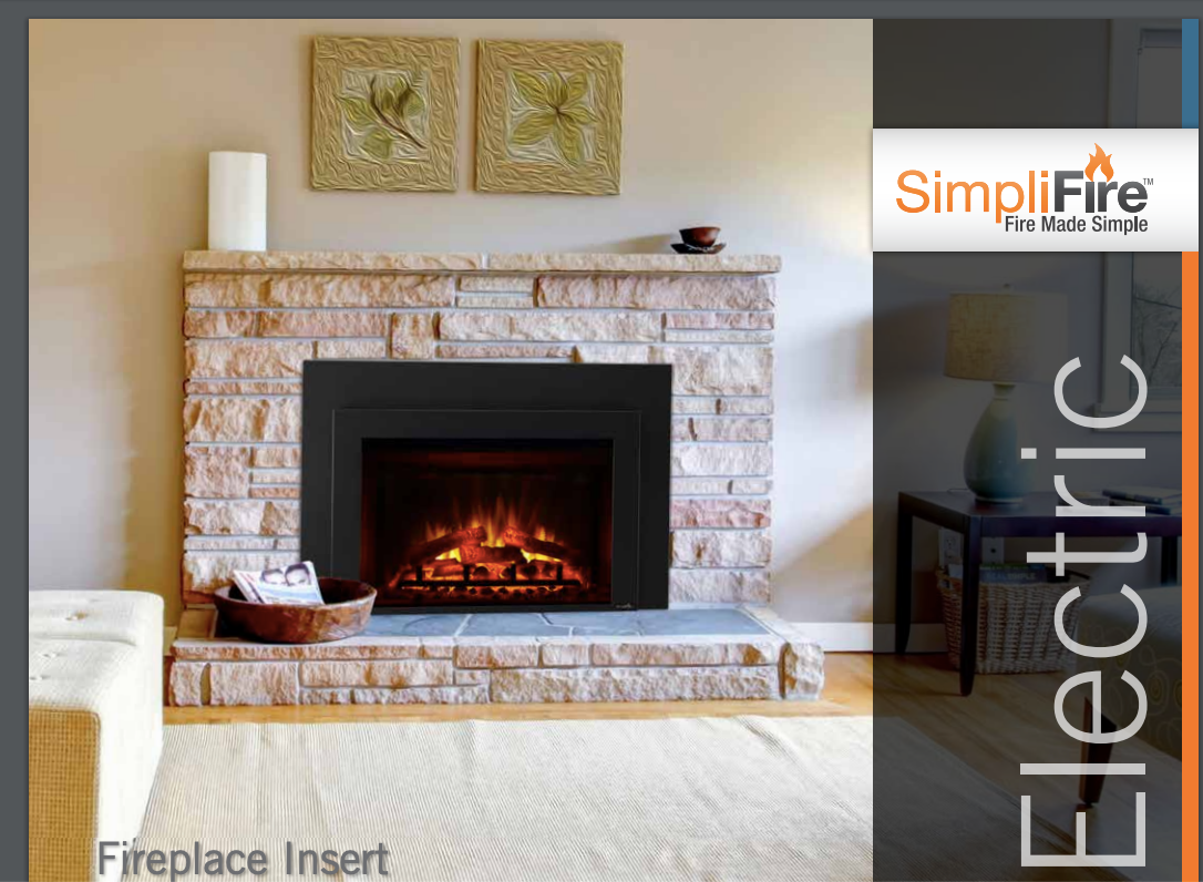 SimpliFire® 30" Electric Fireplace Insert SF-INS30