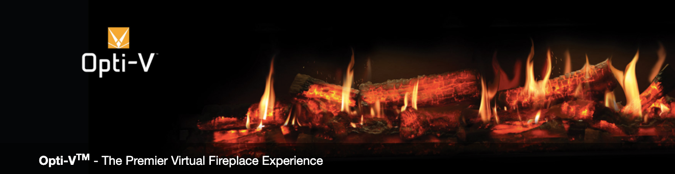 Dimplex® Opti-V™ Solo Linear Fireplace