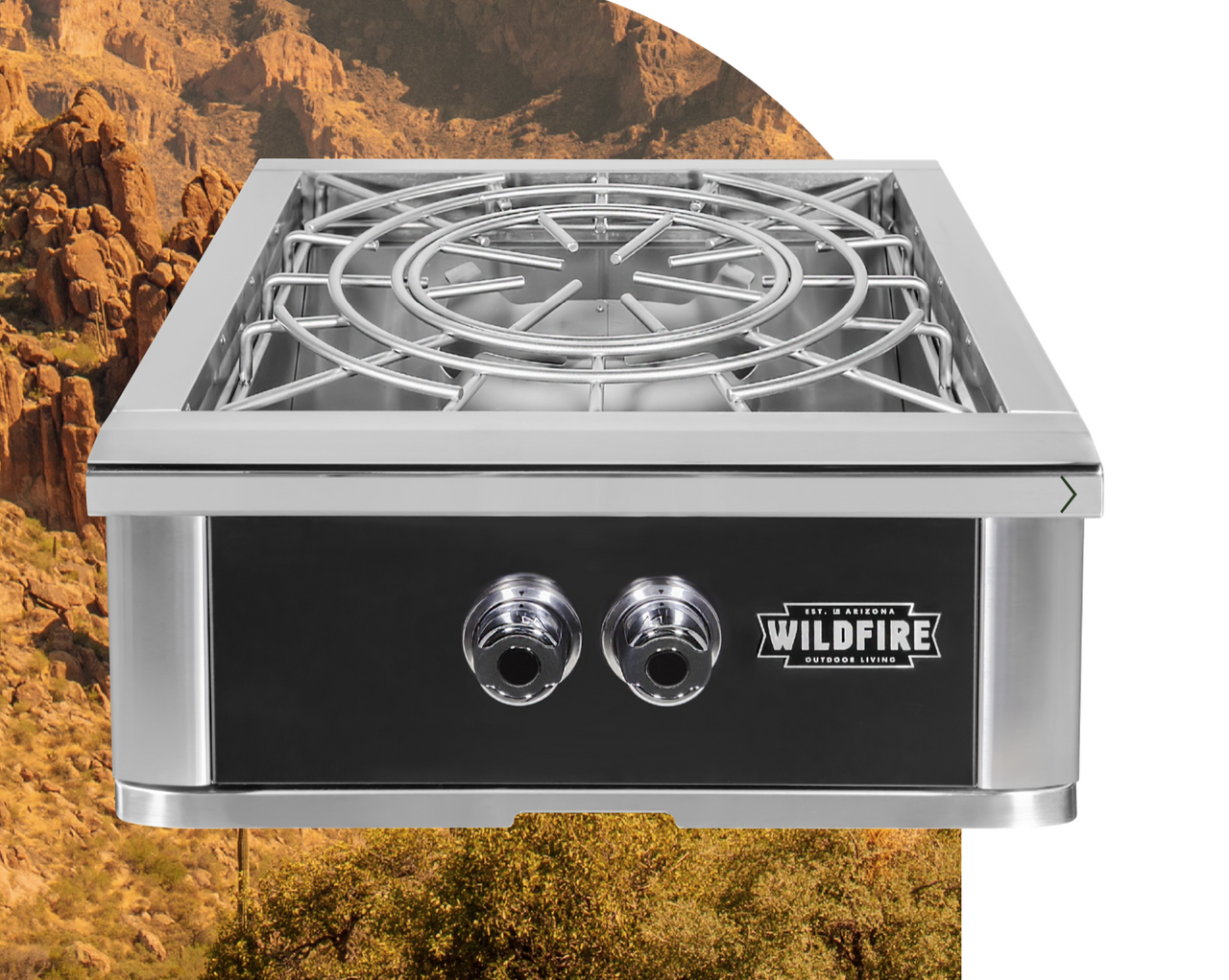 Wildfire Ranch Pro, Gas Grill, 304 Stainless Steel, Grill Gas, Burner, Griddle, Power Burner