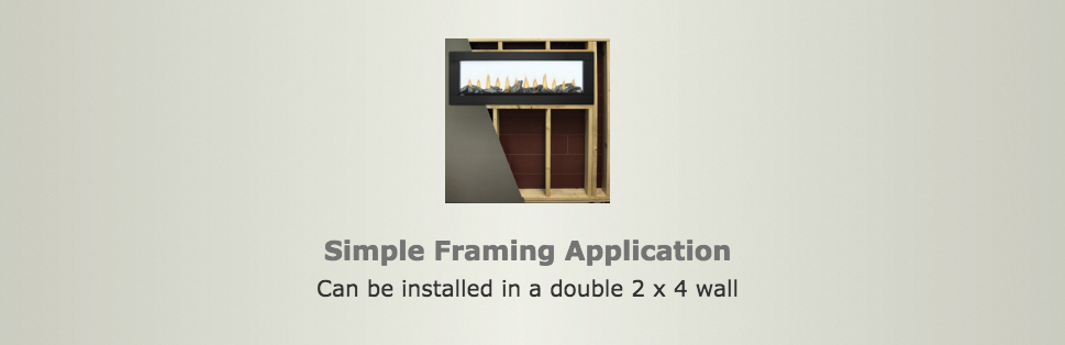 Napoleon® CLEARion™ Elite Built In See Thru Electric Fireplace