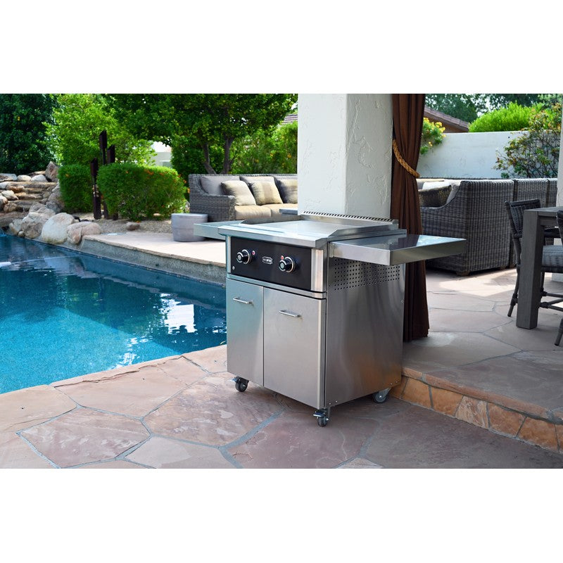 Wildfire Ranch Pro, Gas Grill, 304 Stainless Steel, Grill Gas, Burner, Griddle, Power Burner, Side Burner, Warming Drawers, Doors, Drawers, Ice Chests, Stainless Steel, Fridge, Griddle Cart