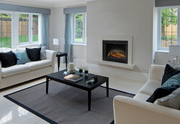 Dimplex 33" Deluxe Built-in Electric Firebox Electric Fireplace without mantle BF33DXP