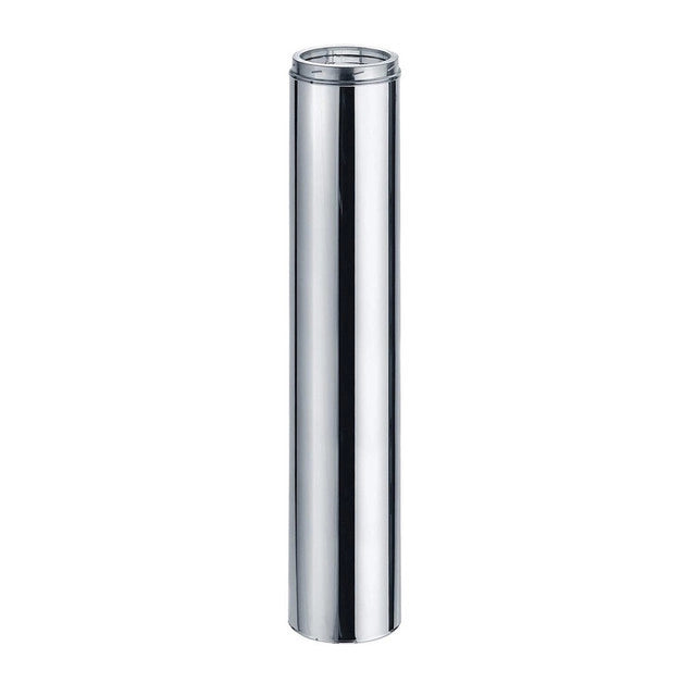 7'' x 48'' DuraTech Stainless Steel Chimney Pipe - 7DT-48SS
