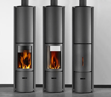 Stûv 30 Compact H: The World’s First 3-in-1 Rotating Heat Accumulation Wood Burning Stove