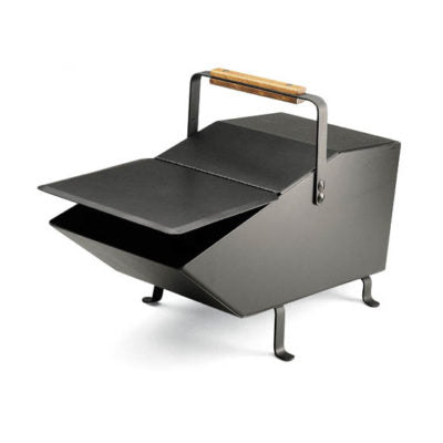 Invicta® Gaya Ardoise Cast Iron Modern Wood Burning Fireplace