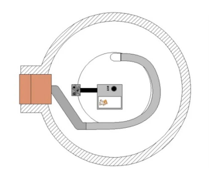 Luxury Outdoor Copper Fire & Water Bowl - Garden Pool Centerpiece, Fire Pit, and Fountain