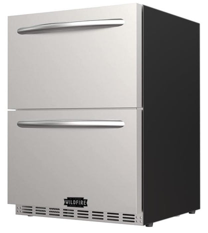 Wildfire 24" Dual Drawer Outdoor Fridge