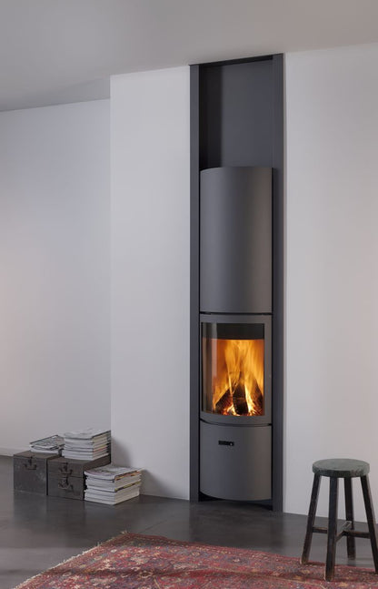 Stûv 30 Compact H - 360° Rotating 6KW Wood Burning Stove