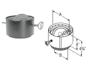 8" DVL Adapter-Damper Section - 8DVL-ADWD