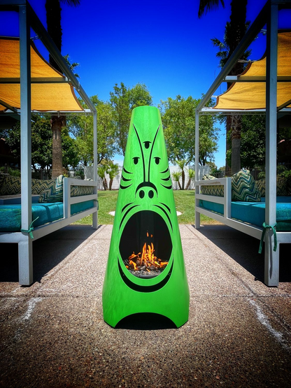 Modfire SHAG series TikiFire - 48" Vibrant Colors Outdoor Firepits