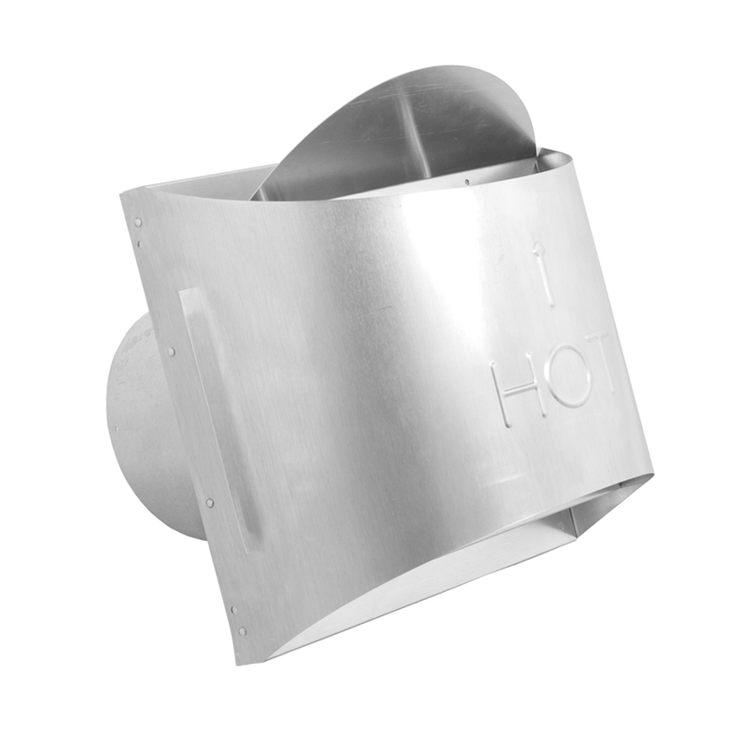 DuraVent 4” x 6 5⁄8” DirectVent Pro High Wind Sconce Cap