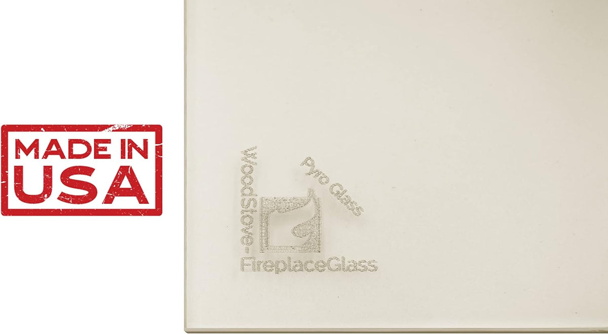 Malm Ceramic Glass panel - Firebox Window Replacement