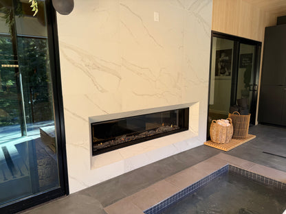 Montigo DISTINCTION Gas Fireplace Inserts | See Through Double-Sided Direct Vent Fireplace
