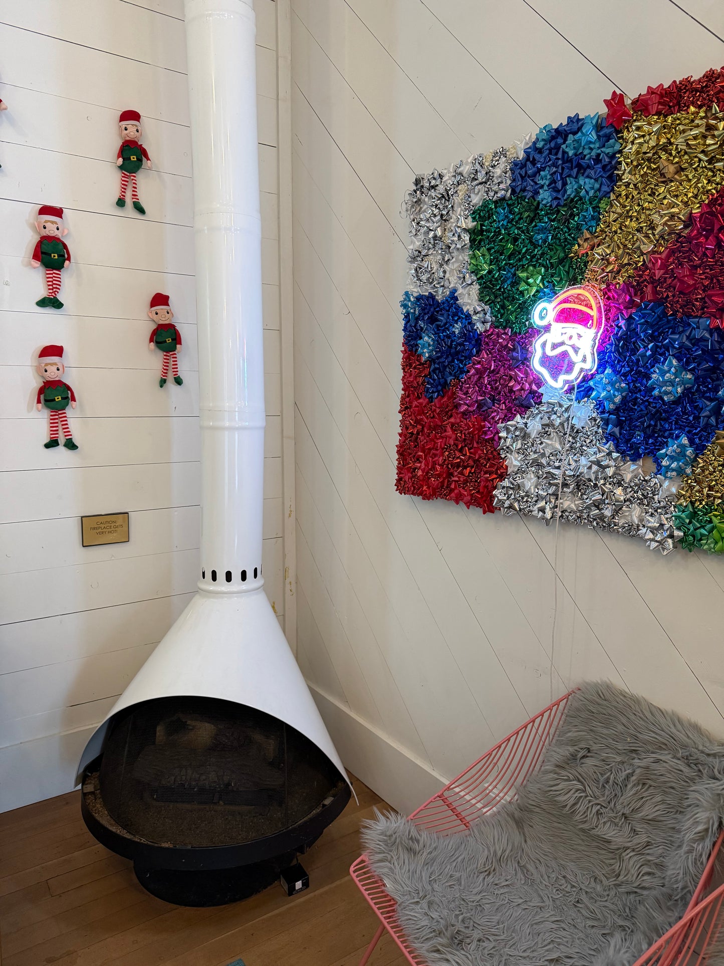 Malm 34” Zircon Freestanding Wood Burning Fireplace