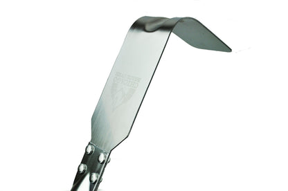 STAINLESS STEEL ASH HOOK WITH WOODEN HANDLE (LENGTH 50")