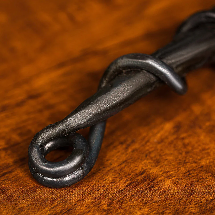 Cowboy Cauldron Bottle Opener – Handcrafted by Skilled Blacksmiths | Functional Art with Leather Lanyard