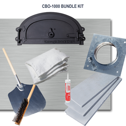 CBO 1000 DIY KIT | WOOD FIRED PIZZA OVEN | TAKE IT TO THE MAX | 53" X 39" COOKING SURFACE