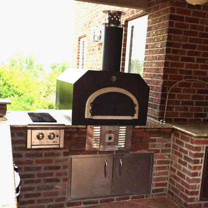 CBO 750 Hybrid Pizza oven Countertop (Residential) | Dual Fuel (Gas and Wood)