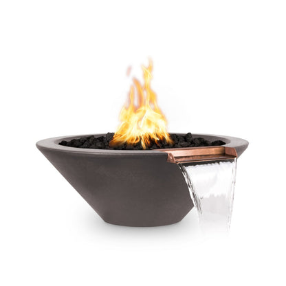 Cazo GFRC Concrete Round Fire and Water Bowl