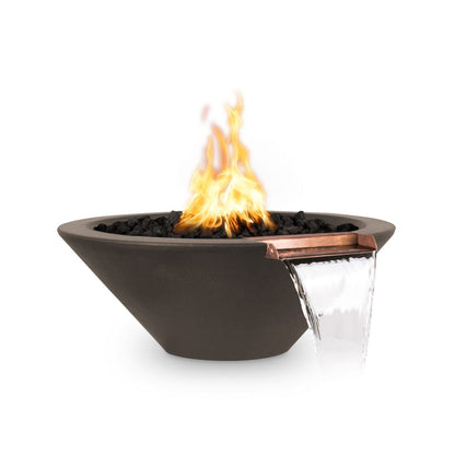 Cazo GFRC Concrete Round Fire and Water Bowl