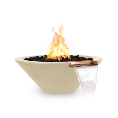 Cazo GFRC Concrete Round Fire and Water Bowl