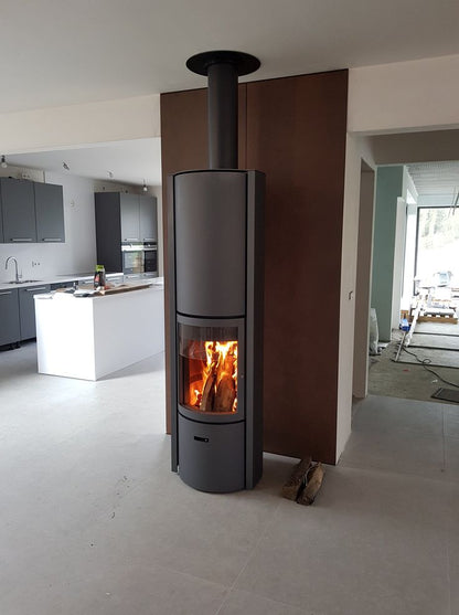 Stûv 30 Compact H - 360° Rotating 6KW Wood Burning Stove