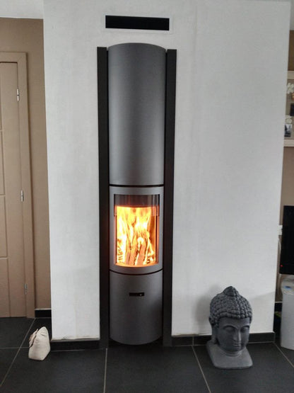 Stûv 30 Compact H - 360° Rotating 6KW Wood Burning Stove