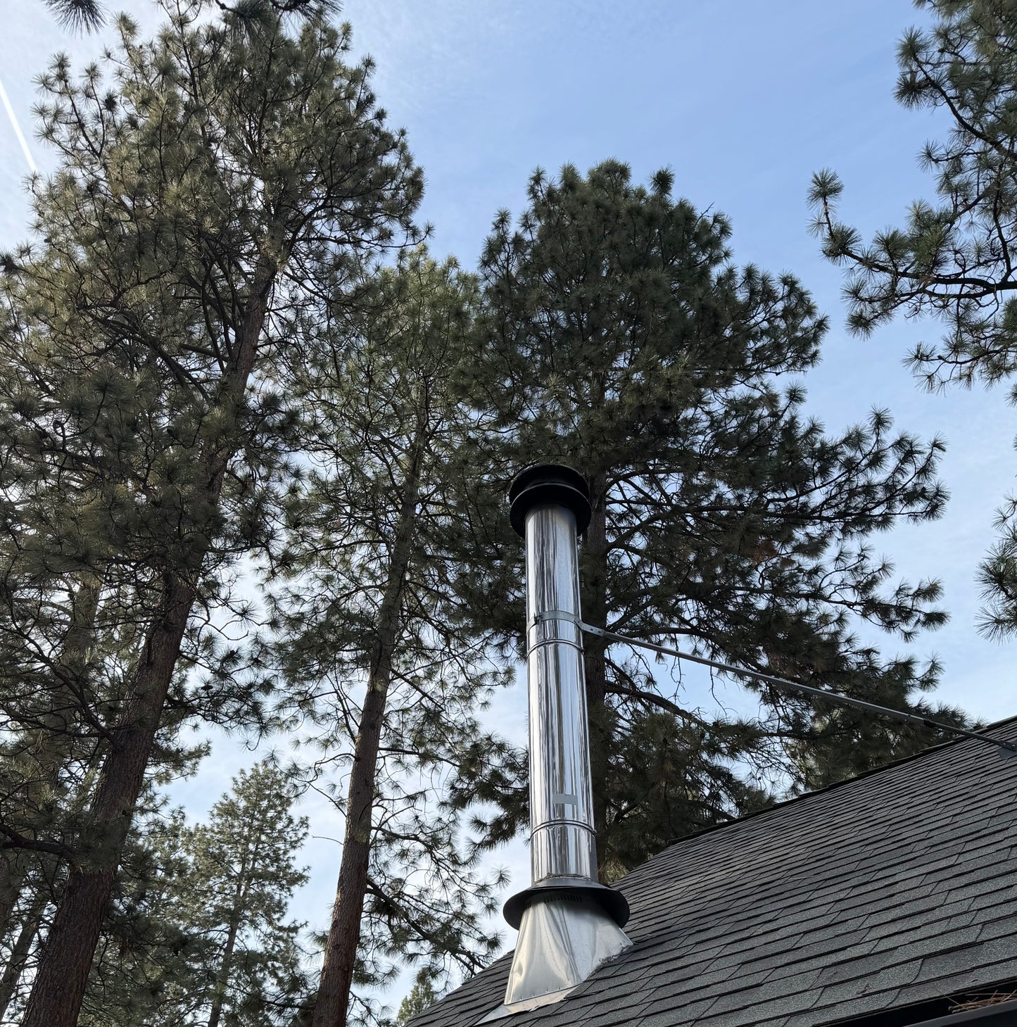 7" x 06" DuraTech Stainless Steel Chimney Pipe - 7DT-06SS