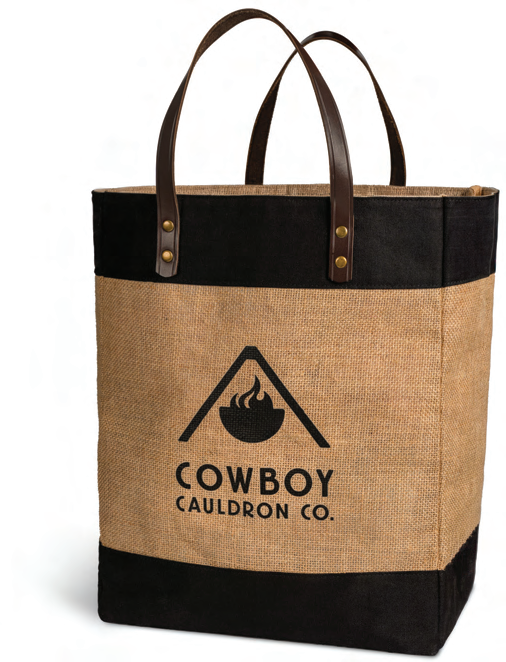 Cowboy Cauldron Bombproof Tote Bag | Heavy-Duty Tote Bag Perfect for Groceries, Beach, and Ski Gea
