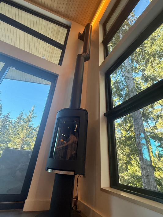 Jotul GF 370 DV IPI - Freestanding Gas Fireplace With Glass Door