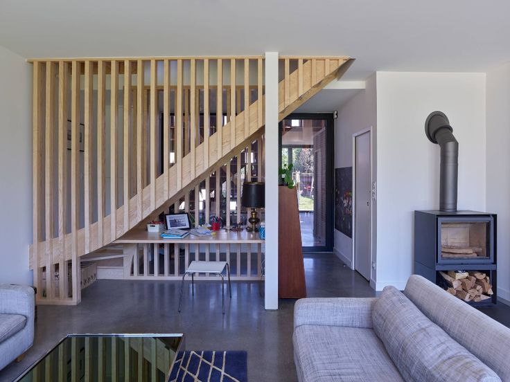 Grey Stuv 16-H model wood burning stove