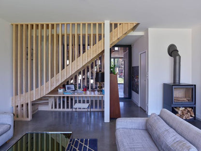 Grey Stuv 16-H model wood burning stove