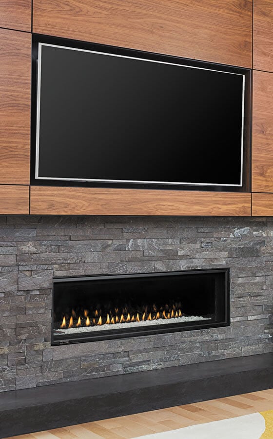Montigo Del Ray Linear 48" Gas Fireplace Full Load Model