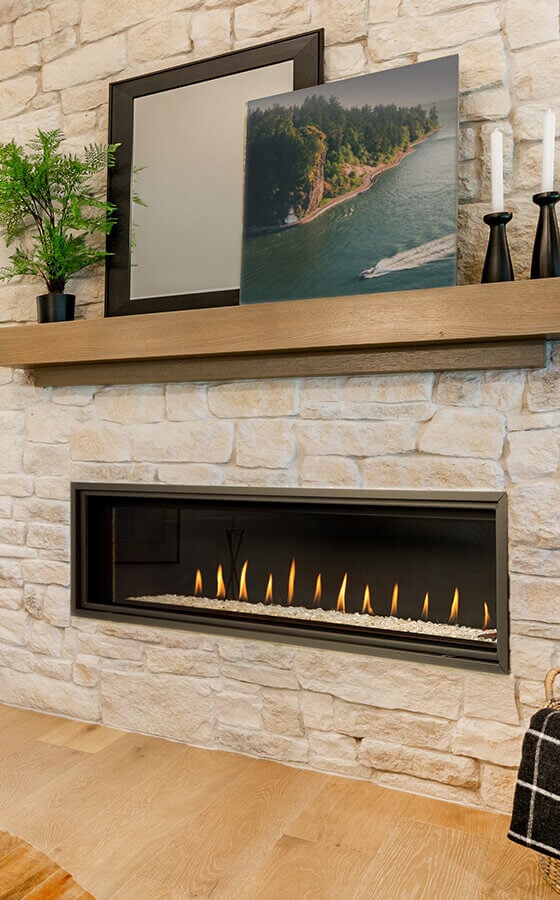 Montigo DRL6013 DelRay Linear Gas Fireplace